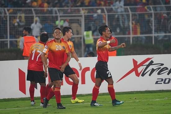 Lalrindika Ralte played a responsible role in the midfield for East Bengal
