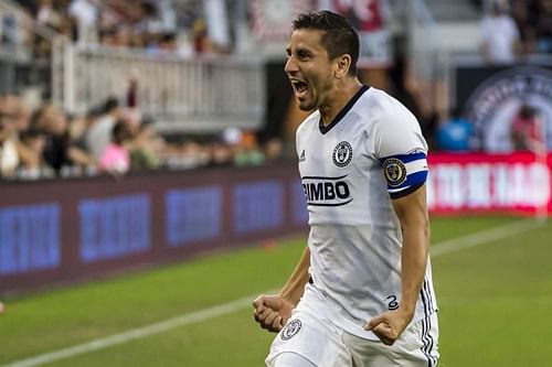 Philadelphia Union Midfielder Alejandro Bedoya Voted MLS Player of the Week