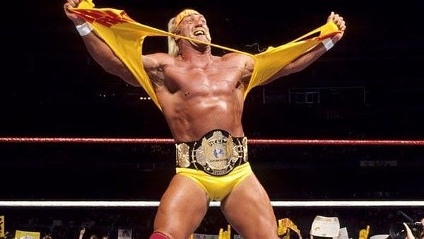 Hulk Hogan: Would wear the WWE Championship on six occasions