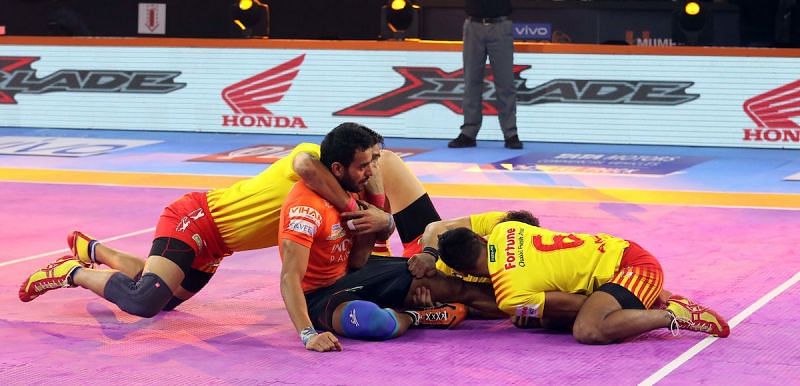 Gujarat Fortune Giants suffered their first defeat of the Pro Kabaddi League Season 7