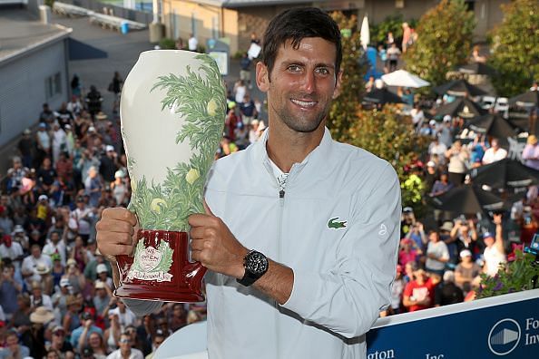 Djokovic completes the &#039;career Masters 1000&#039; at 2018 Cincinnati