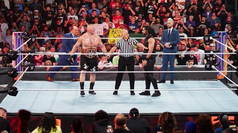 Seth Rollins became the third superstar in WWE history to defeat The Beast Incarnate, Brock Lesnar, twice