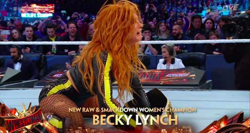 Becky won the title at WrestleMania, though some fans have got bored of The Man.