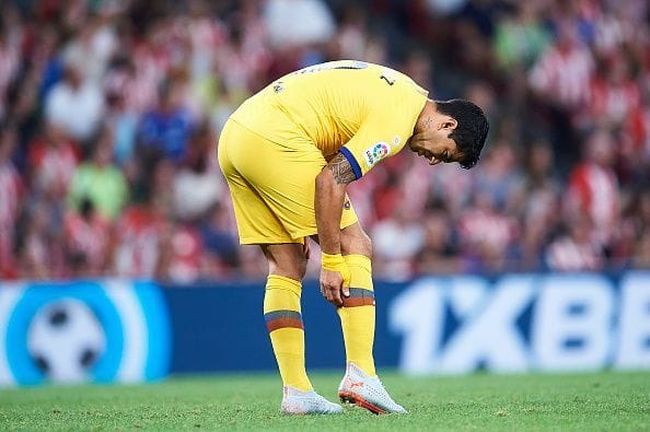 Barcelona News: Luis Suarez set to be sidelined following an injury to his right calf