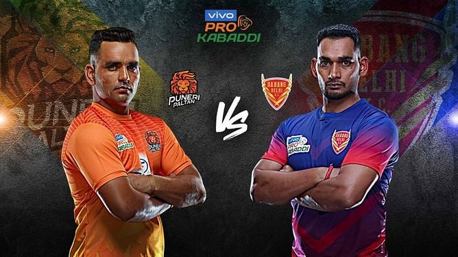 Pro Kabaddi Live Score: Puneri Paltan vs. Dabang Delhi K.C. | Delhi lead 18-11 at half-time | 10th August 2019