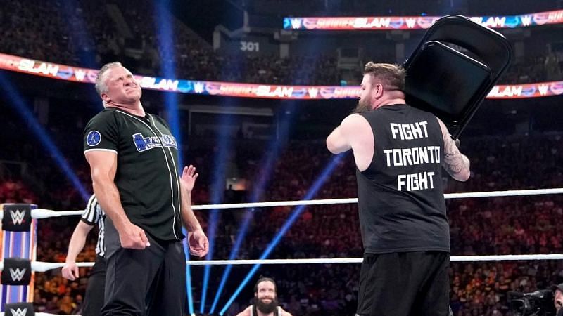 Despite beating McMahon, Owens still has to deal with him on SmackDown.