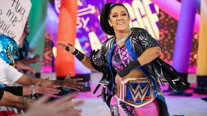 WWE Superstar Bayley seems to be showing a more aggressive side of her on-screen character as of late