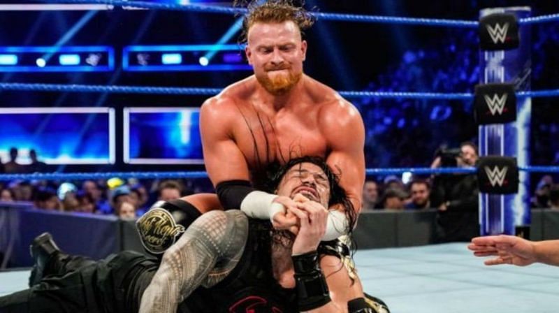 Buddy Murphy faced Roman Reigns in an epic brawl on SmackDown Live