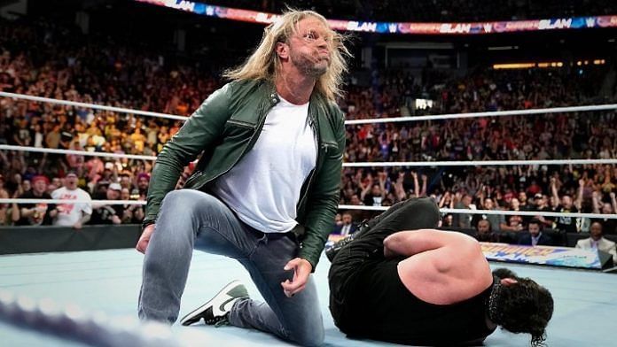 Edge shocked the world when he speared Elias at SummerSlam