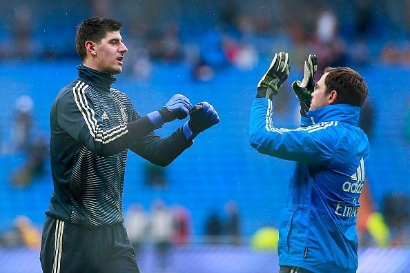 Real Madrid will stick with the giant Courtois in goal