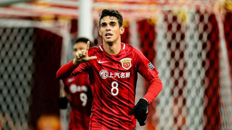 Oscar is the highest-paid player in China