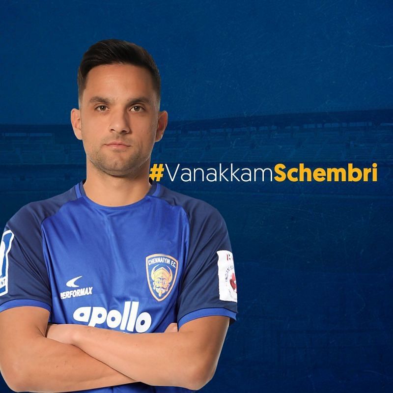 Chennaiyin FC sign experienced Maltese forward Andre Schembri