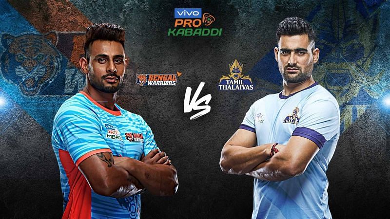 Tamil Thalaivas look to even their head to head record against Bengal Warriors tonight.
