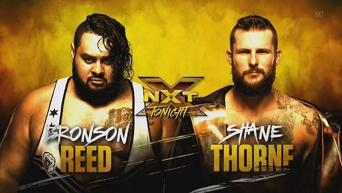 It&#039;s a battle of the Aussies as Shane Thorne faces NXT Breakout Star Bronson Reed