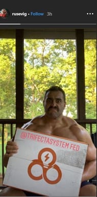 Rusev's new look