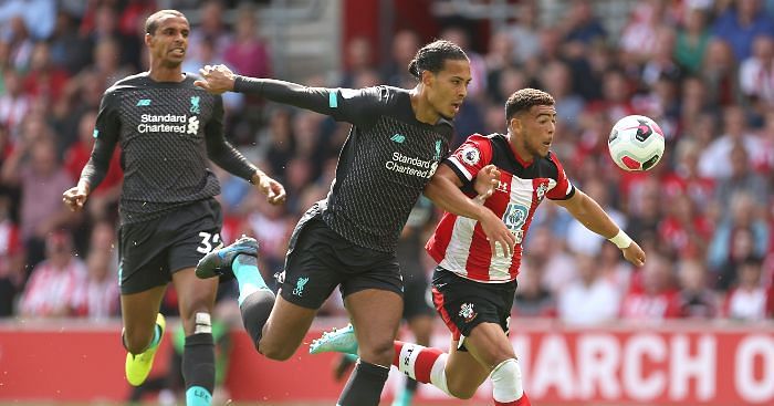 Van Dijk kept his composure and solidity apart from glaring mistakes which could have cost the team