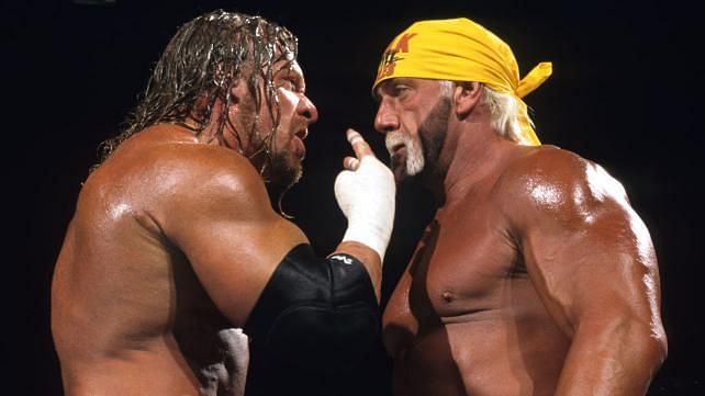 WWE legends Triple H and Hulk Hogan are no strangers to each other inside the squared circle