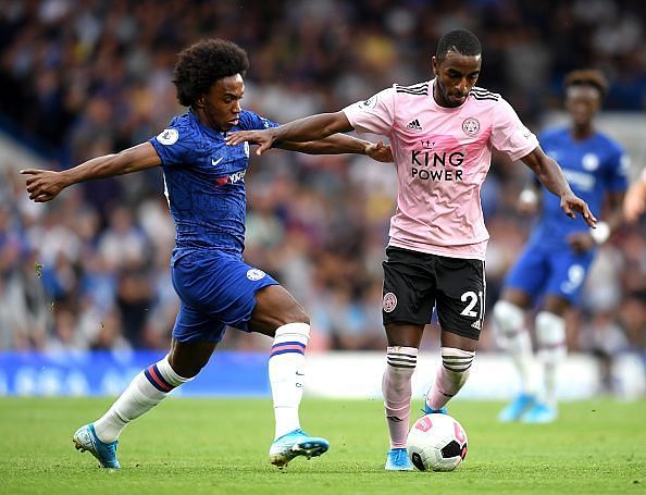 Willian barely influenced proceedings against Brendon Rodgers&#039; side