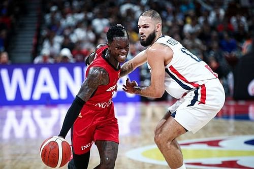 Evan Fournier and Dennis Schroder both impressed as France took on Germany