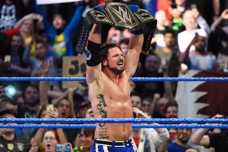 AJ Styles captured his second WWE Championship after defeating Jinder Mahal.