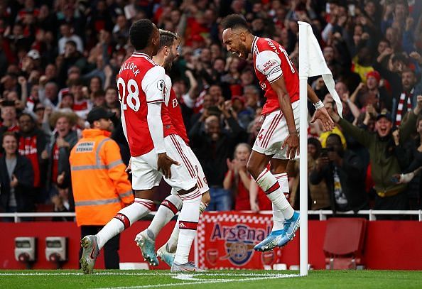 Arsenal showed great determination in the second half.