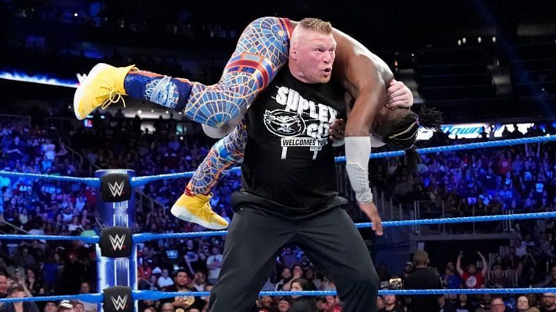 Brock Lesnar attacked Kofi Kingston a couple of weeks ago.