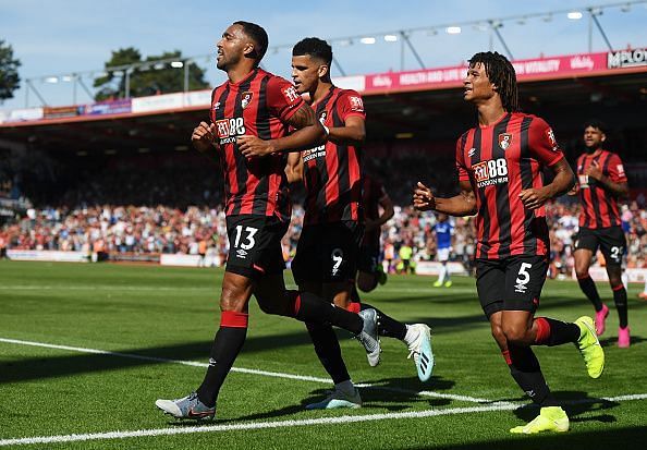 Callum Wilson downed Everton with a brace at the Vitality stadium