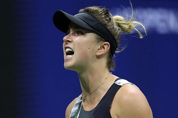 Elina Svitolina looks determined to make another Slam semi-final this year