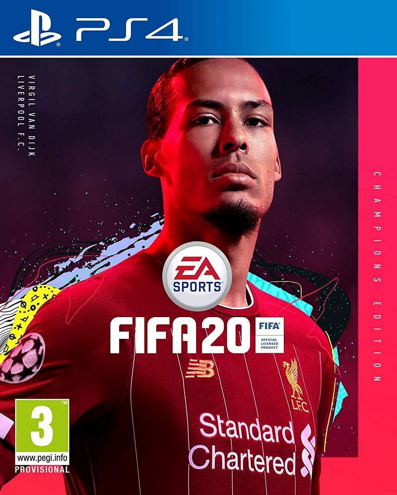 Virgil van Dijk is on the cover of FIFA 20 Champions Edition