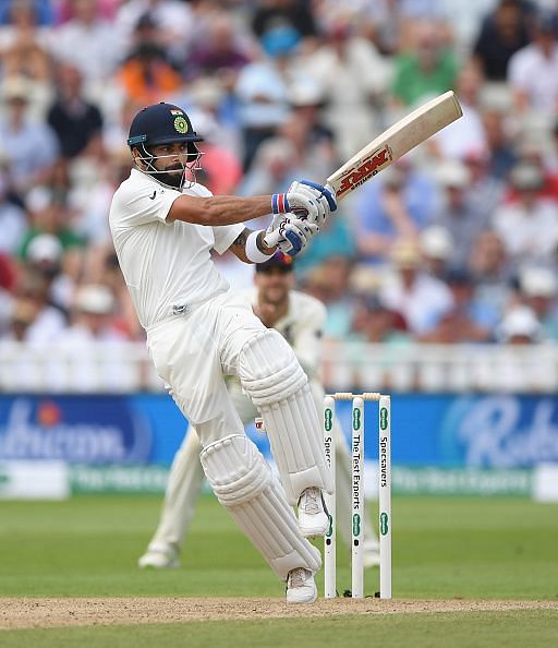 As captain Kohli averages 61.19 with the bat in Test cricket and 80 in ODI cricket