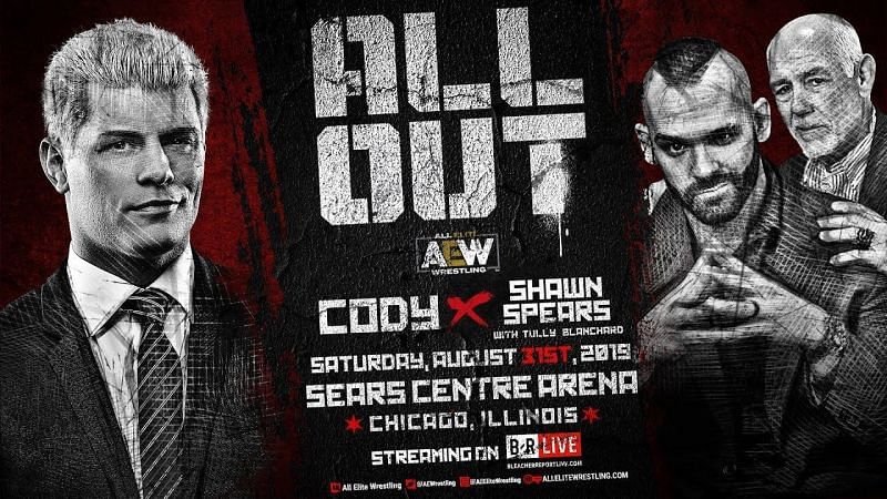 Image result for all out cody vs shawn spears