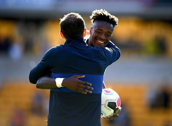 Frank Lampard and Tammy Abraham