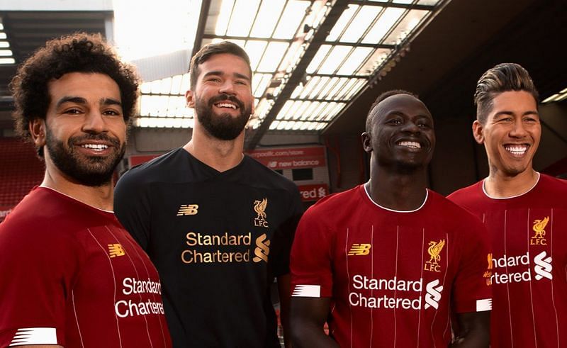 Mohamed Salah, Alisson Becker, Sadio Mane and Roberto Firmino all feature in the Top 100