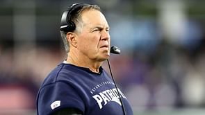 New England Patriots coach Belichick walks out of news conference amid Brown questions
