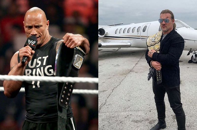 The Rock and Chris Jericho