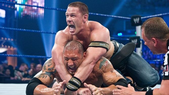 What if John Cena and Batista hadn’t swapped brands in the 2005 WWE Draft?