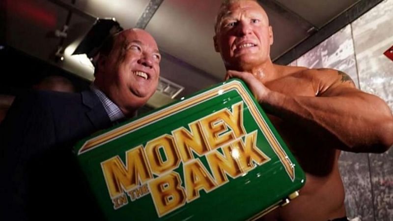 Lesnar became the third man to get the Triple Crown with his Money in the Bank win this year.