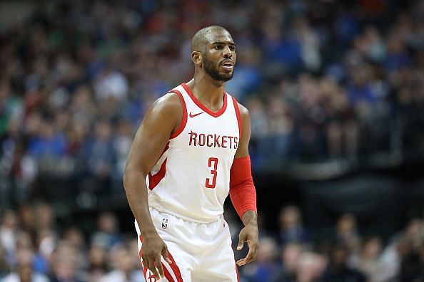 Chris Paul has spent the past two years with the Houston Rockets