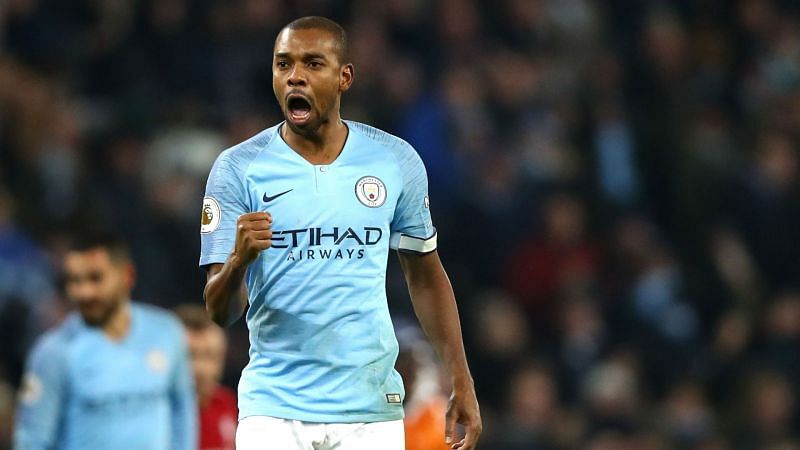 Fernandinho put in a solid shift at the heart of the backline