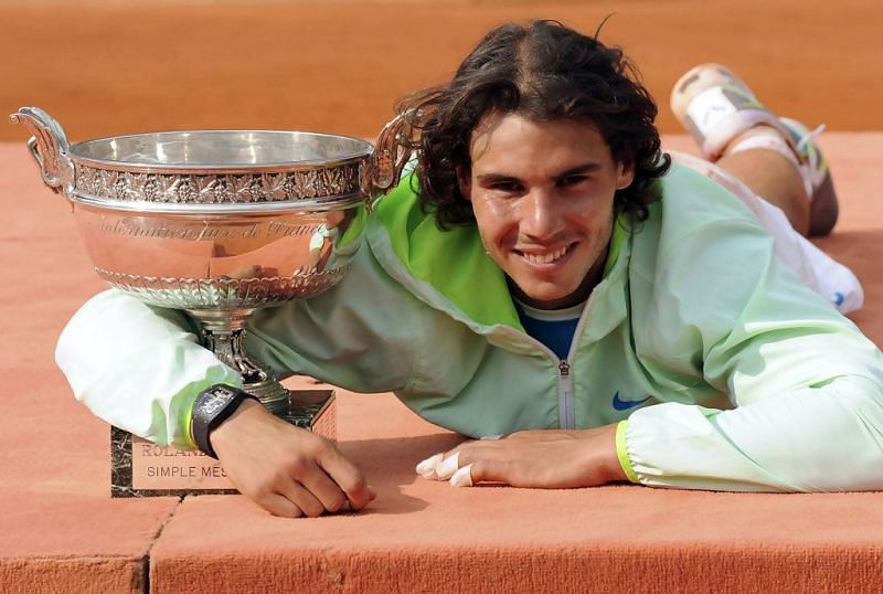 Nadal has won the French Open twice this decade without dropping a set