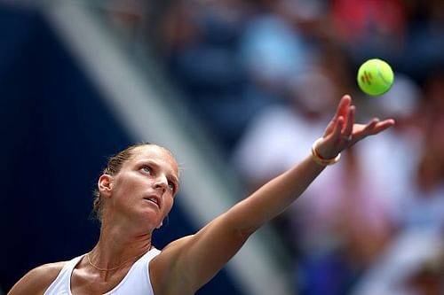 Karolina Pliskova is the top seed in the draw.