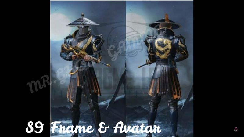 The Samurai Outfit (Image source: Mr.GHOST GAMING, YouTube)