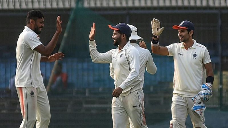 Avesh Khan (L) had a good tournament with bat and ball