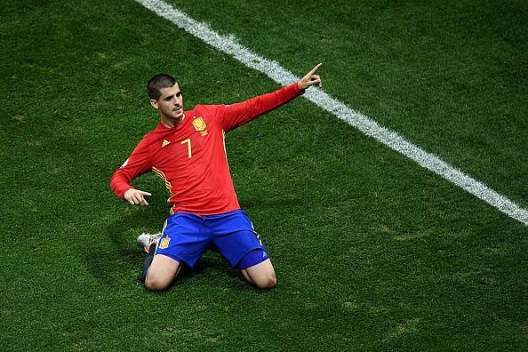 Morata has scored 3 goals for Spain in the 2020 Euro Qualifying Campaign