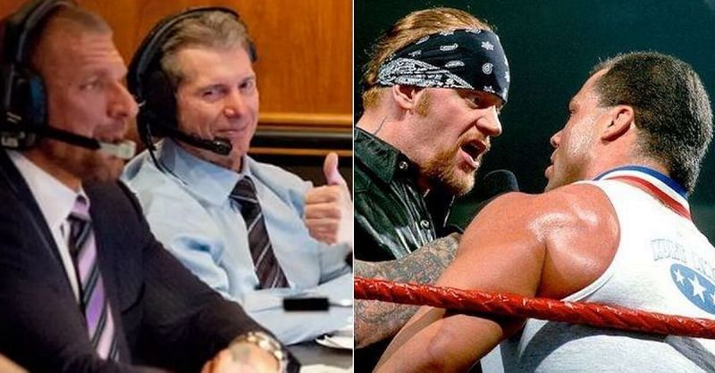 Vince McMahon and Kurt Angle&#039;s wrestling match got The Undertaker involved