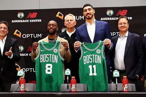 Boston Celtics Introduce Kemba Walker