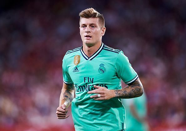 Toni Kroos did well as he and Casemiro screened the backline