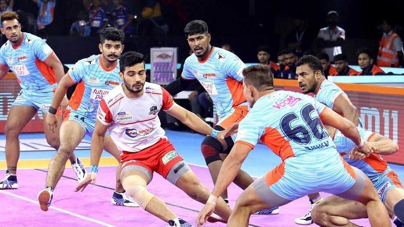 Vikash Kandola could not lead the Haryana Steelers to a win against Bengal Warriors Pawan Sehrawat is the top raider of PKL 2019 Baldev Singh is now at the 5th position