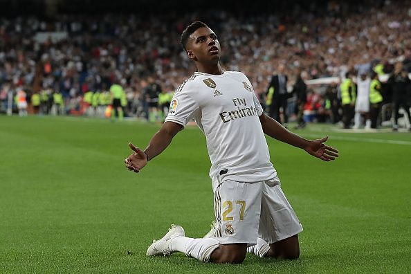 Rodrygo marked his Real Madrid debut with a great goal