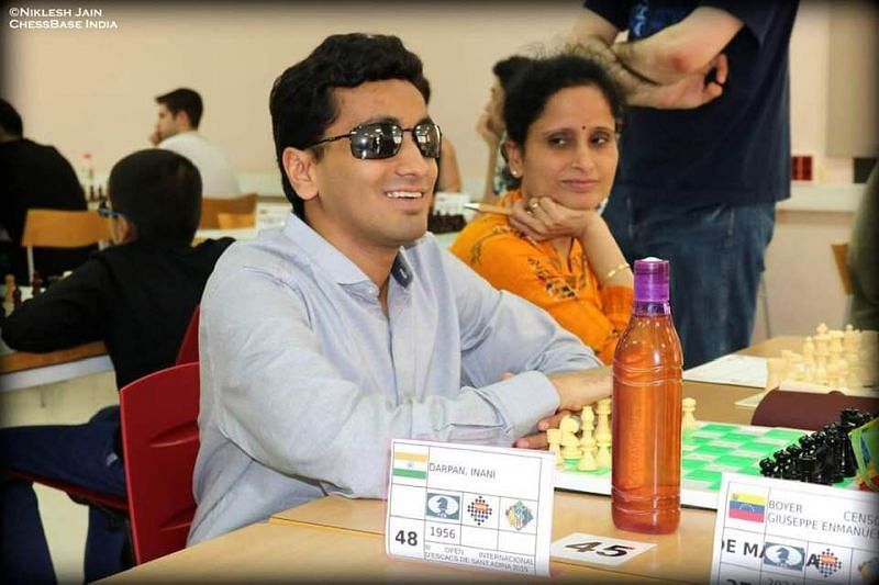 During the European Tour with his mother. Credit- Niklesh Jain, ChessBase India